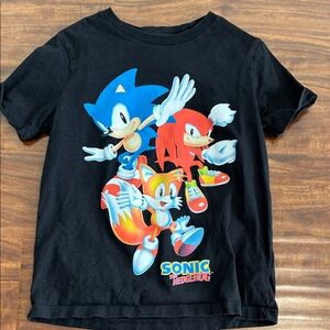 Old Navy Black Sonic Kids T-Shirt